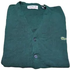 希少/USA製】70-80s IZOD ラコステ カーディガン ストライプ M - メルカリ