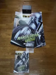 スター・ウォーズ　マンダロリアン・アンド・グローグー　B2ポスター新宿入場者特典のサムネイル