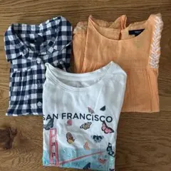 女の子　トップス　３枚セット