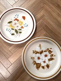 ノリタケ バーサトーン クレイジーキルト レトロプレート 2枚セット