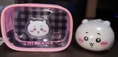 m*a様 【ちいかわ】ぷっくりクリアミニポーチ＆カプキャラ　２点セット