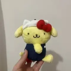 【新品タグ付き】サンリオ　ポムポムプリン キティ50周年記念 マスコット