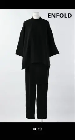 美品 enfold 23SS レイヤード オールインワン 38 LAYEREDのサムネイル