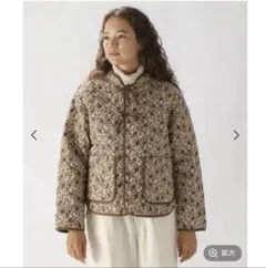 美品！ニコアンド　2WAYモクモクキルトジャケット⭐︎