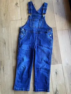 L.COPECKデニムオーバーオール 110cm