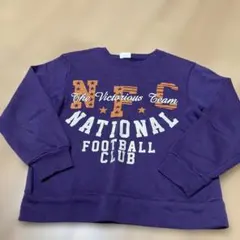 トレーナー　むらさき　150 SMILE CHAMP