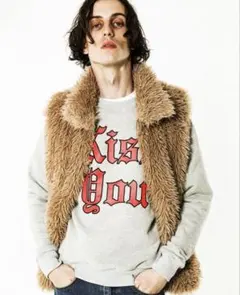 AFB】FUR VEST ファーベスト サイズL 22FW-AFB03 - メルカリ
