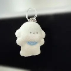 ふわもこ わんちゃんチャーム フロッキー調 アニマルチャーム 3つセット