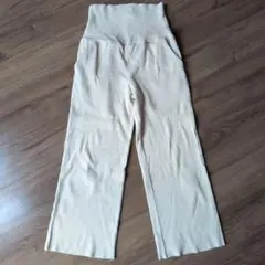 【美品】スイートマミー　マタニティリブパンツ マタニティ 産後も使える 通年用