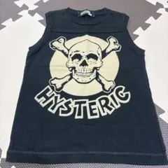 HYSTERIC MINI ノースリーブ タンクトップ スカルロゴのサムネイル