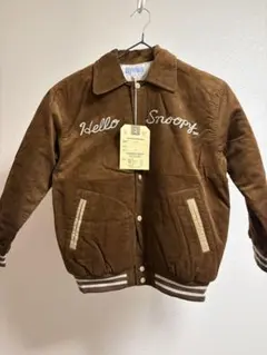 新品DENIM DUNGAREEデニム　ダンガリーSNOOPY ジャケット130