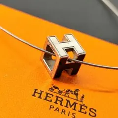 極美品✨ エルメス ネックレス ガージュドアッシュ シルバー 2127