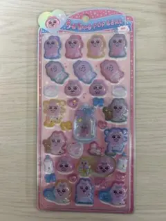 【国内正規品】うるちゅるポップシール おぱんちゅうさぎ　ピンク