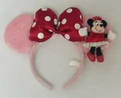 ミニーちゃん カチューシャ ピンク