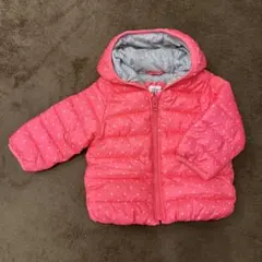 【美品】babygap 中綿ダウン プリマロフト ピンク