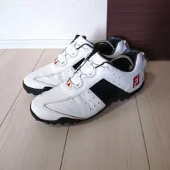 FootJoy ゴルフシューズ スパイクレス ホワイト boa 26.0cm