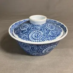 叶松谷　染付黄彩蕨吸物　4客 叶松谷 染付黄彩蕨吸物 4客 | Mercari