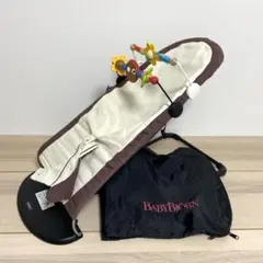 BABYBJORN ベビーバウンサー ベビービョルン 木製トイ付き おもちゃ