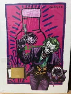 DEATH NYC 限定プリント ジョーカー × アブソルート×キース・ヘリング