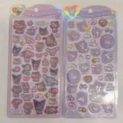 うるちゅるポップシール 日焼け クロミ ２点セット ボンボンドロップシール