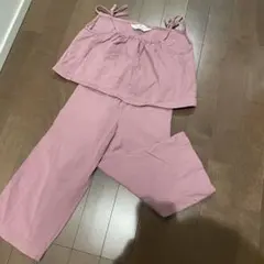 H&M セットアップ くすみピンク　110のサムネイル
