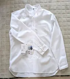 【ワークマン】ホワイト ボタンダウンシャツ Lサイズ 2枚セット