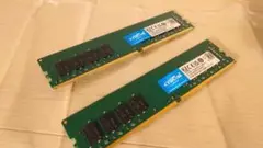 crucial DDR4 64GB メモリー 32GB×2枚セット