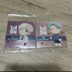 BTS バンタン Tiny Tan V RM ステッカー セット
