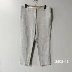 【美品】アンテイラー EVA CURVY テーパードパンツ 10（L相当）のサムネイル