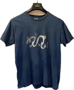 【レア】GAIJIN MADE ドラゴンプリント 藍染め Tシャツのサムネイル