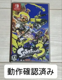 Switch スプラトゥーン3 任天堂　ソフト　ゲームカセット