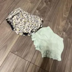 petit main ブルマ ブルマ 80cm 2点セット フリル プティマイン