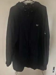 FRED PERRY フード付きナイロンジャケット ブラック