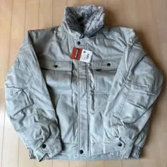 自重堂　ファー付きグレージャンパー　サイズS