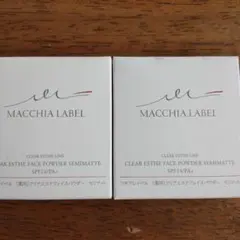 マキアレイベル 薬用クリアエステフェイスパウダー セミマット 2個セットのサムネイル