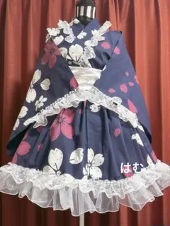 浴衣 ドレス B11v | Mercari