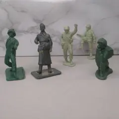 ミリタリー フィギュアセット 17体 バイク付き