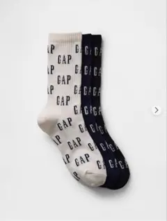 GAP ロゴ入りソックス 2足セットのサムネイル