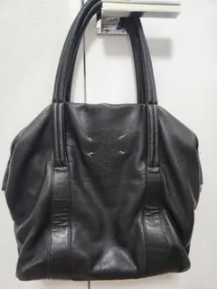 美品✨メゾンマルタンマルジェラ　セーラーバッグ　トートバッグ　レザー　ブラック 値下交渉◎】 Maison Margiela セーラーバッグ 黒 マルジェラ - メルカリ