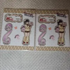 鬼滅の刃 バレンタイン　アクスタ　アクリルスタンド　 栗花落カナヲ　2個セット