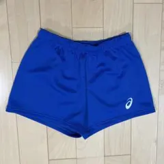 アシックス　バレーボール　レディース　ゲームパンツ（青）