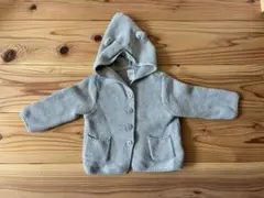 GAP グレー フード付きカーディガン