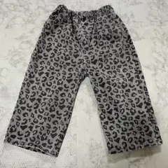 FMB ヒョウ柄 ワイドパンツ グレー 95 ストリート系 大きめ