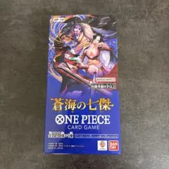 正規品】ワンピースカード 蒼海の七傑 BOX テープカット ブースター