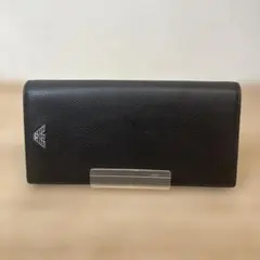 EMPFRIO ARMANI エンポリオアルマーニ ブラックレザー長財布