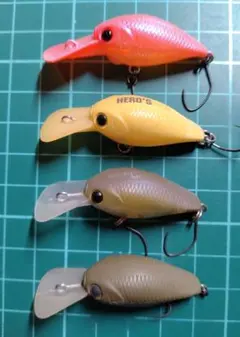 ラッキークラフト ボトムクラピー ディープクラピー - メルカリ