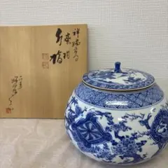 送料込【逢絢亭】茶道具 水指 京焼 祥瑞 末広形 平安春峰 共箱入り 送料込【逢絢亭】茶道具 水指 京焼 祥瑞 末広形 平安春峰