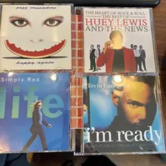 洋楽 CD 4枚セット　オリジナルケースなし　訳あり