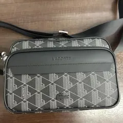 LACOSTE 幾何学模様 ショルダーバッグ