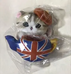 モフサンド　もふもふジャーニー デスクトップぬいぐるみ　ティーポット